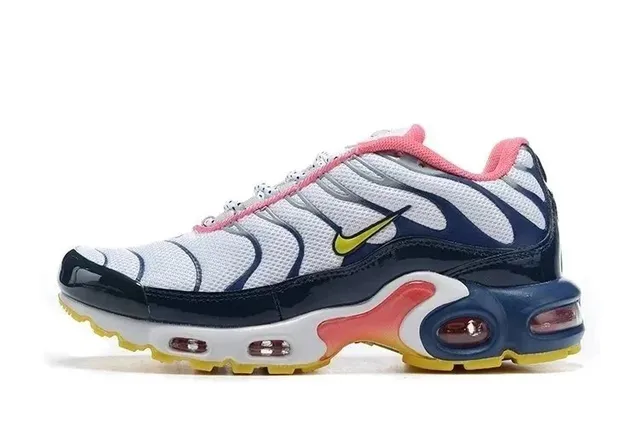 Nike Air Max Plus Triple White Navy Pink