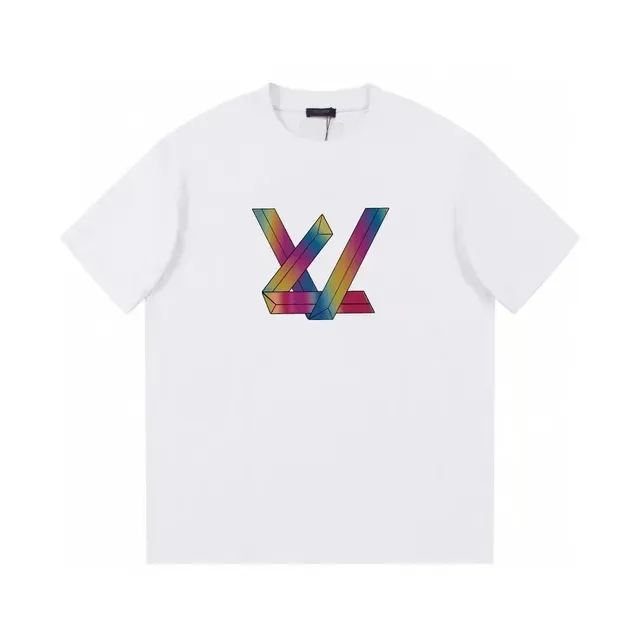 Louis Vuitton T-Shirt Rainbow LV Logo