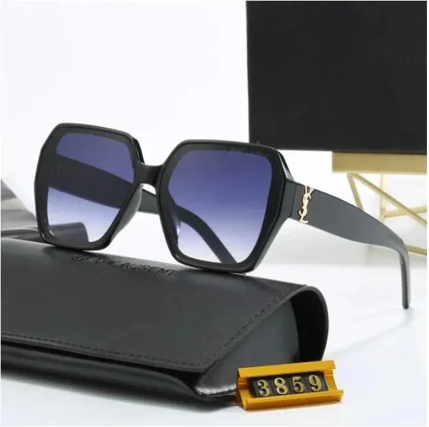 Saint Laurent Square Sunglasses Gradient Lens