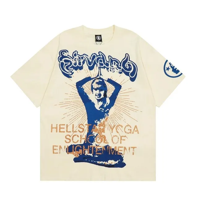 Graphic T-Shirt Hellstar Yoga School of Enlightenment