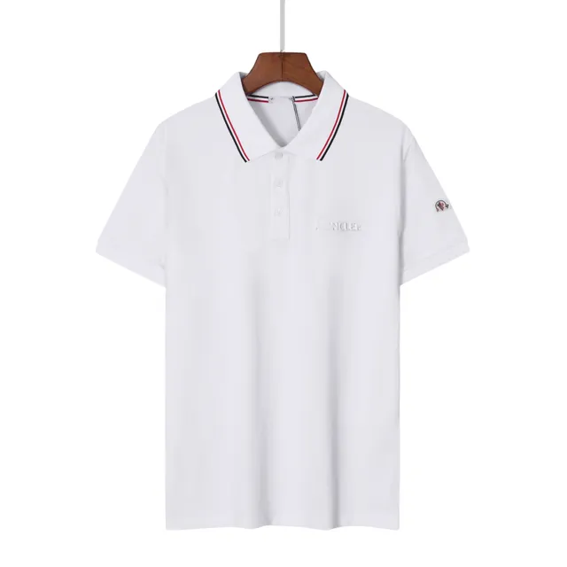 Moncler Polo Shirt Embroidered Logo