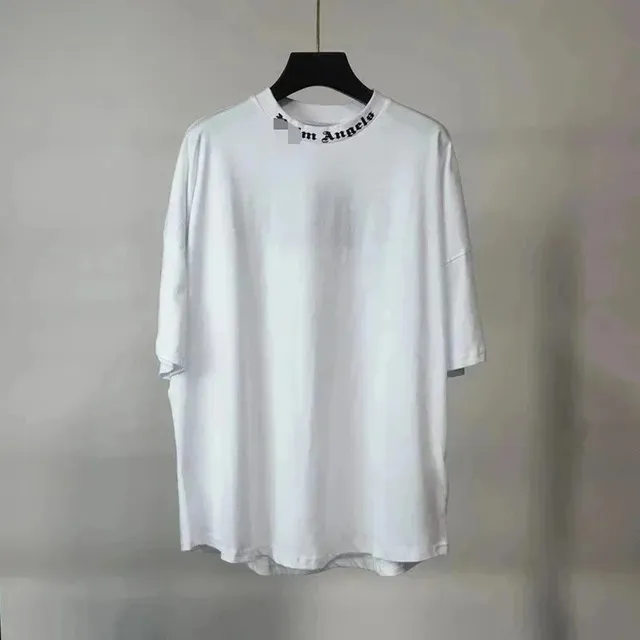 Off-White Cotton T-Shirt Industrial Logo Collar