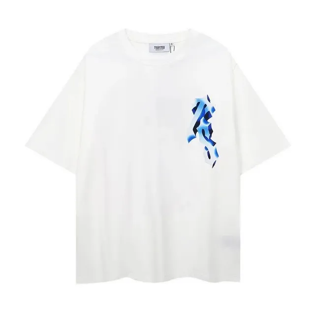 Trapstar Graphic Tee Abstract Blue Print
