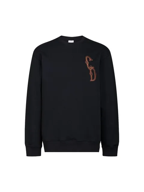 Balenciaga Crewneck Sweatshirt Embroidered Logo