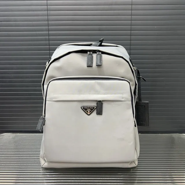 Prada Nylon Backpack Triangular Logo
