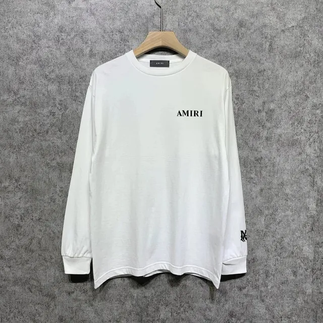 Amiri Long Sleeve Tee Logo Print