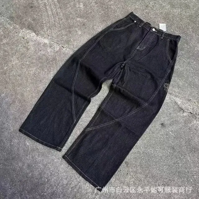mertra 牛仔裤 -黑色