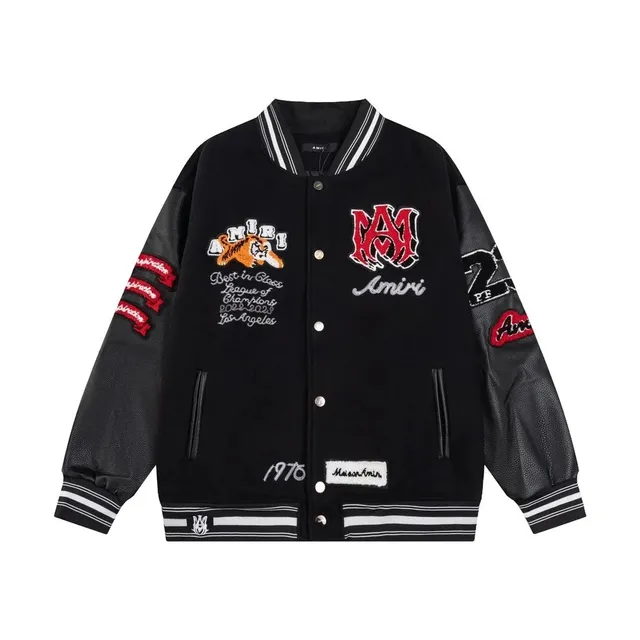 Amiri Varsity Jacket Embroidered Logo