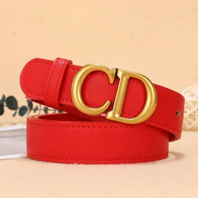 Dior CD Belt Gold Buckle