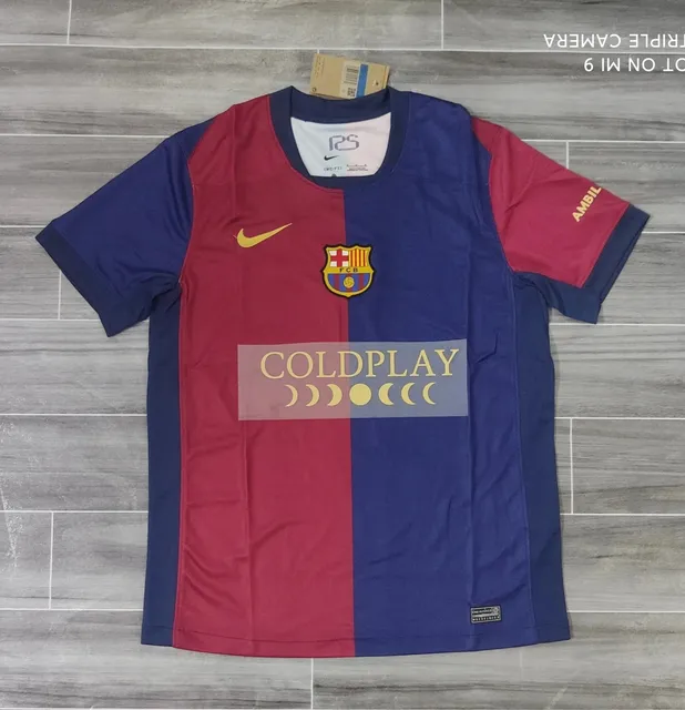 Nike FC Barcelona Home Jersey Coldplay Special Edition