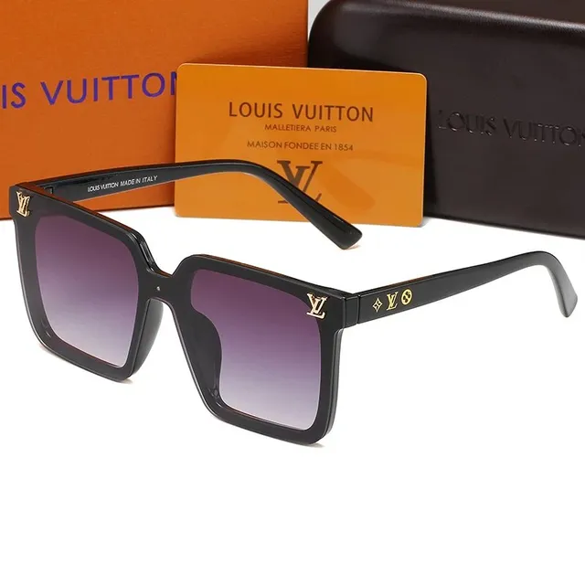 Louis Vuitton Square Sunglasses Gradient Lens