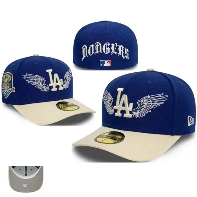 New Era × MLB 59FIFTY LA Dodgers Winged Logo