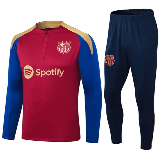 FC Barcelona Training Set Spotify Sponsorship