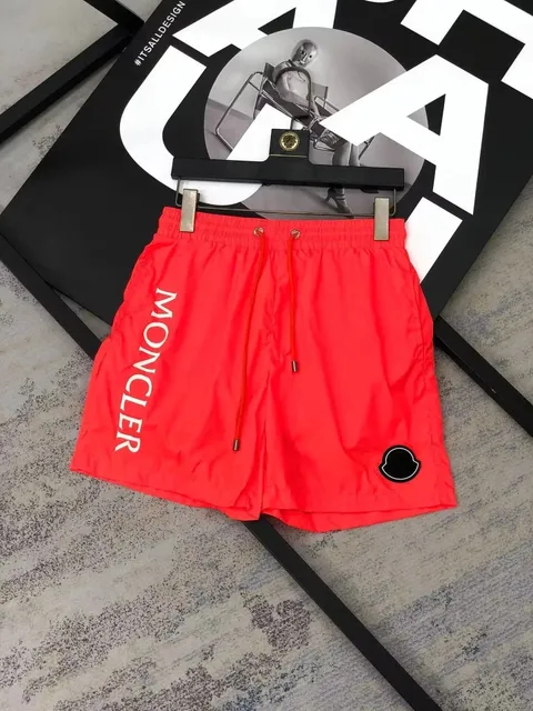 Moncler Logo Swim Shorts Vertical Logo