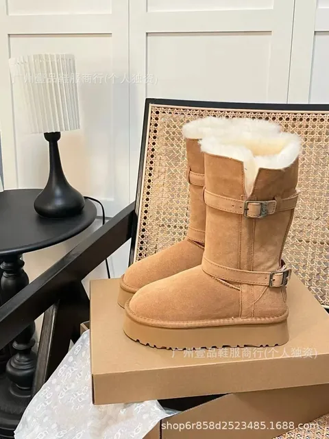 骑士靴长筒栗色