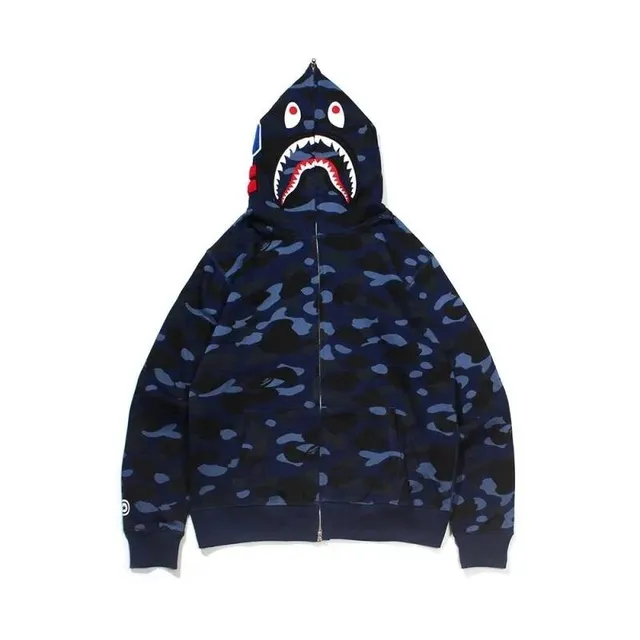 BAPE Shark Hoodie Camouflage