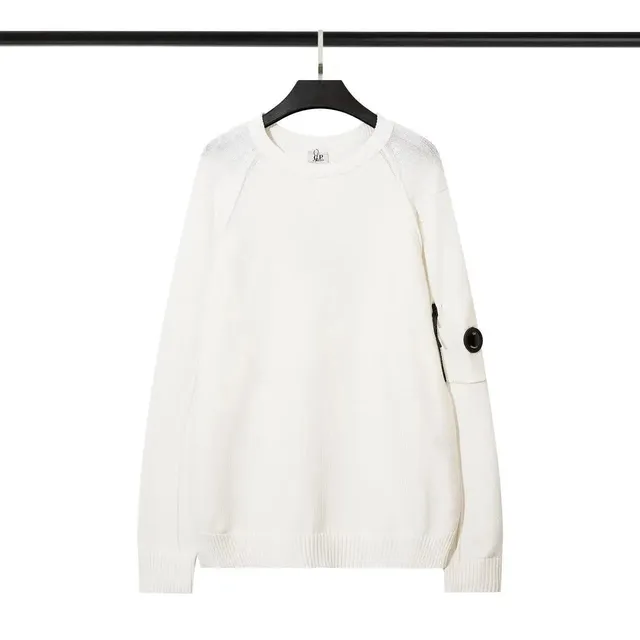 C.P. Company Crewneck Sweater Mesh Panel