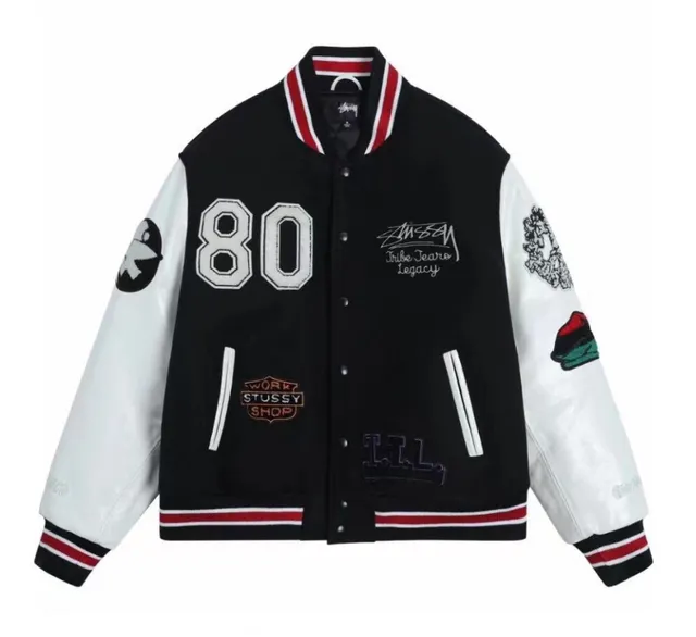 Stüssy Varsity Jacket 80 Legacy Patch