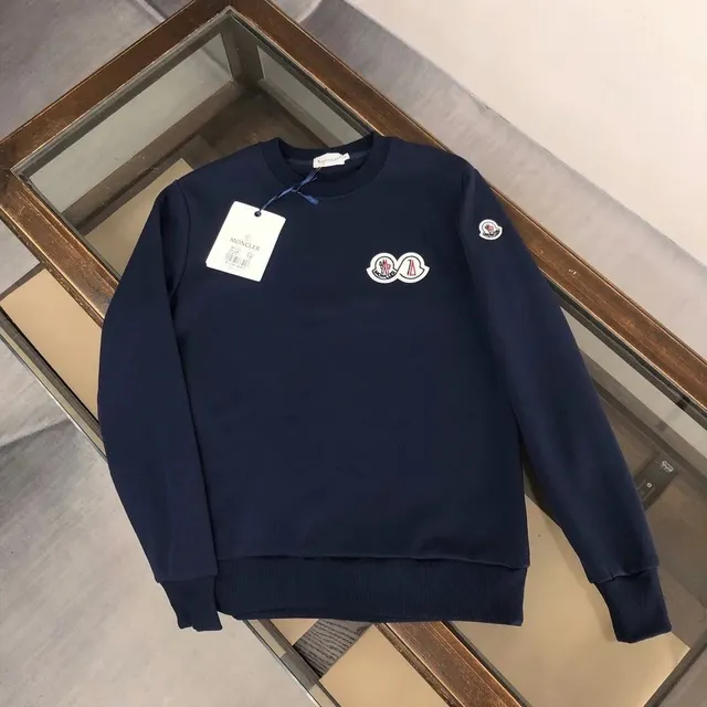 Moncler Crewneck Sweatshirt Logo Embroidered