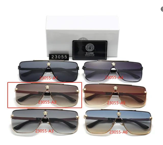 Versace Shield Sunglasses Gradient Lens