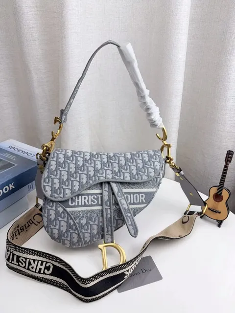 Dior Saddle Bag Oblique Print