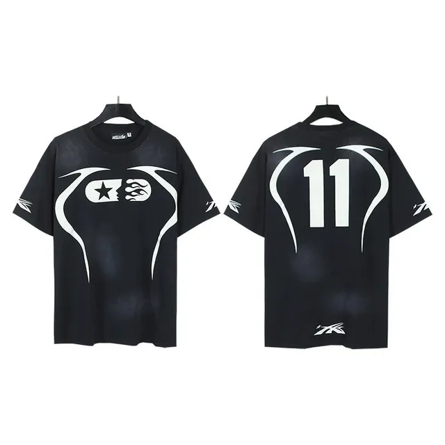 Corteiz Graphic Tee Star Flame Print
