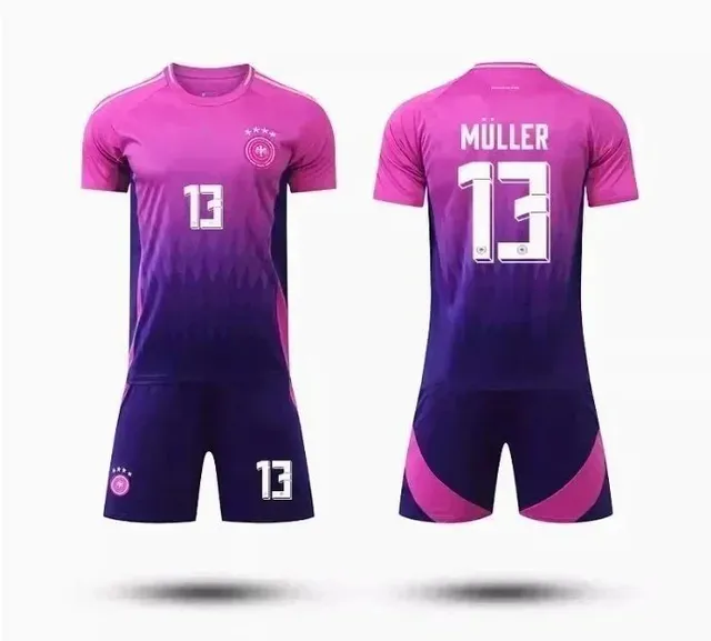 Adidas Germany National Team Kit Müller #13 Gradient