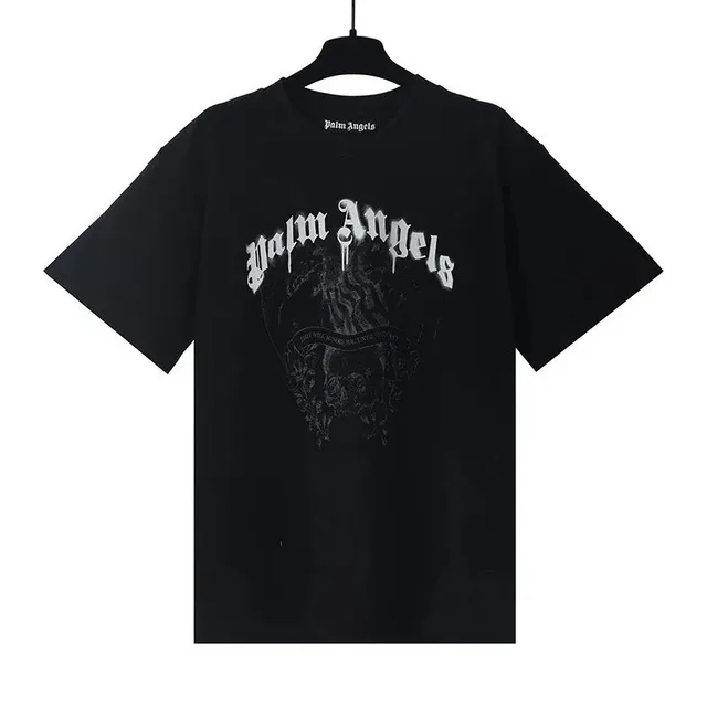 Palm Angels Graphic Tee Gothic Logo