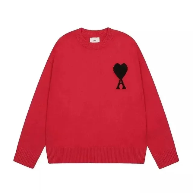 Amiri Knit Sweater Heart Logo