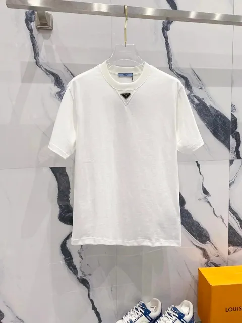 Prada Triangle Logo T-Shirt