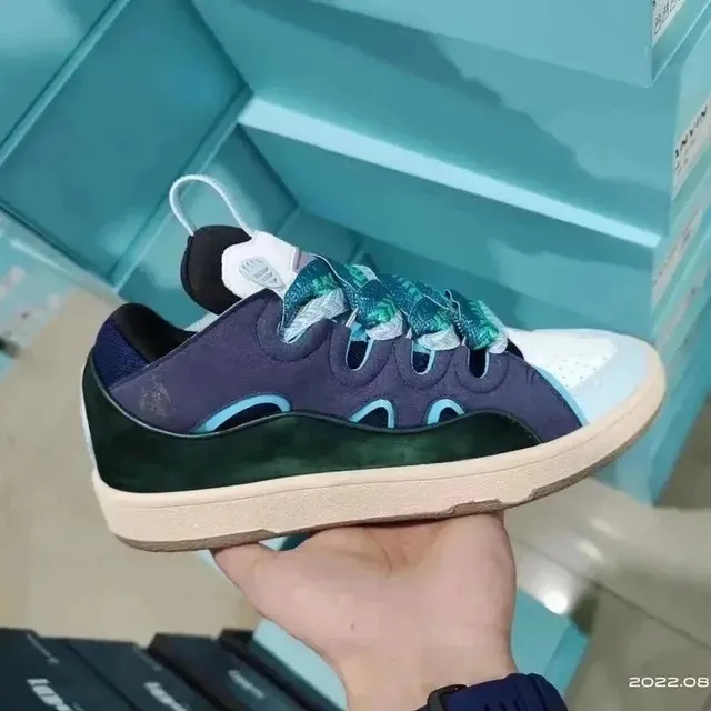 Sacai × Nike LDWaffle Navy Green