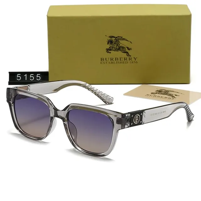 Burberry Sunglasses Crystal Frame with Gradient Lenses