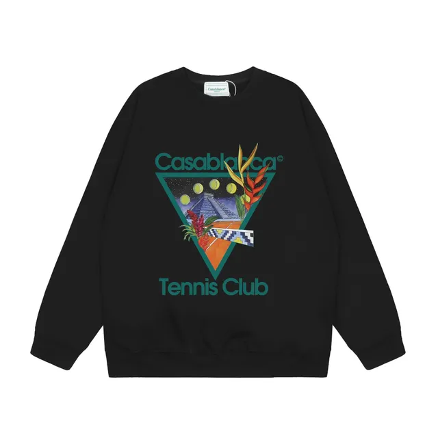 Casablanca Tennis Club Sweatshirt Graphic Print
