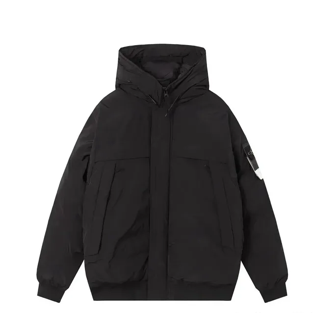 Stone Island Goggle Jacket Solid Black