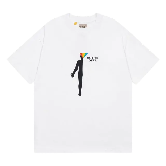 Gallery Dept. T-Shirt Rainbow Silhouette
