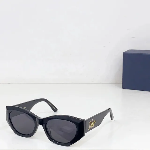 Dior Sunglasses Cat-Eye with Gold Logo