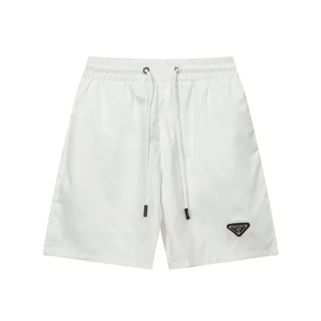 Prada Logo-Embellished Shorts Triangle Patch