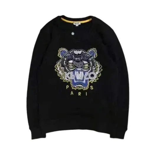 Kenzo Tiger Sweatshirt Embroidered Tiger