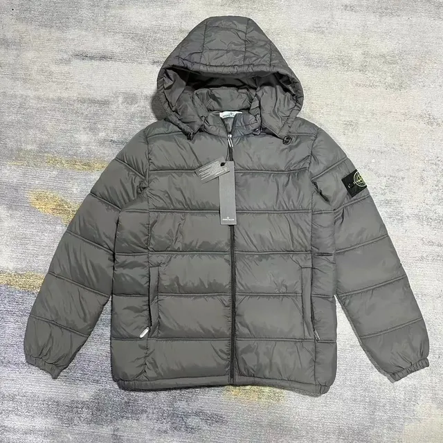 Stone Island Hooded Puffer Jacket Quilted