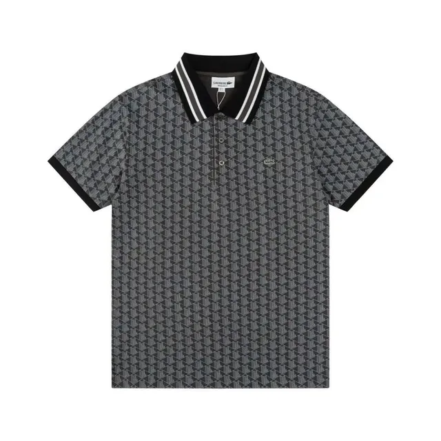 Lacoste Polo Shirt Geometric Print