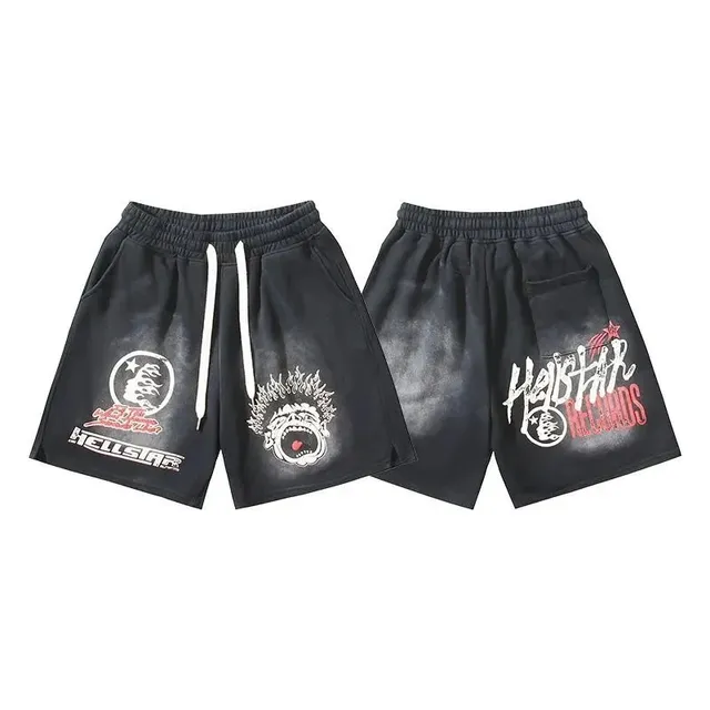 Printed Shorts Hellstar Records Graphic