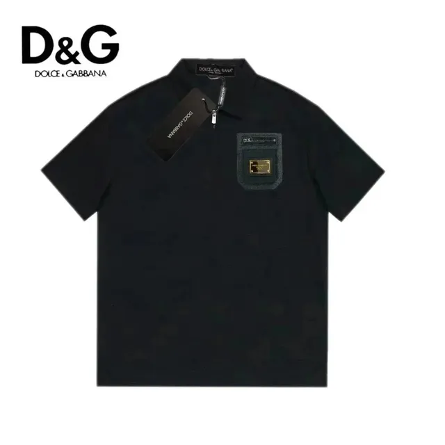 Dolce & Gabbana Polo Shirt Logo Patch Pocket