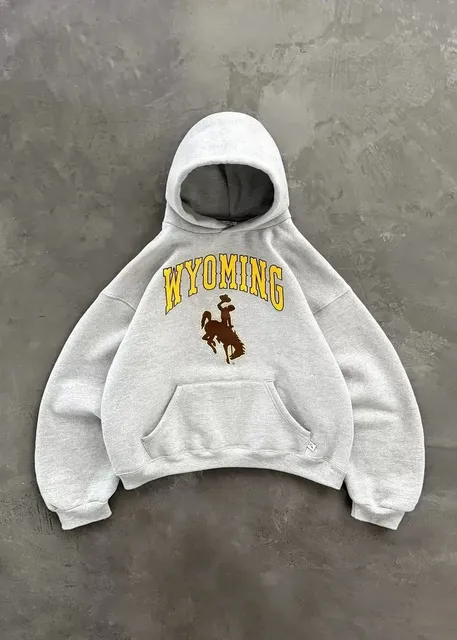 Hooded Sweatshirt Wyoming Arch Logo