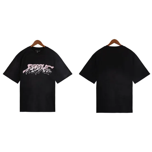 Broken Planet Graphic Tee Pink Graffiti Logo