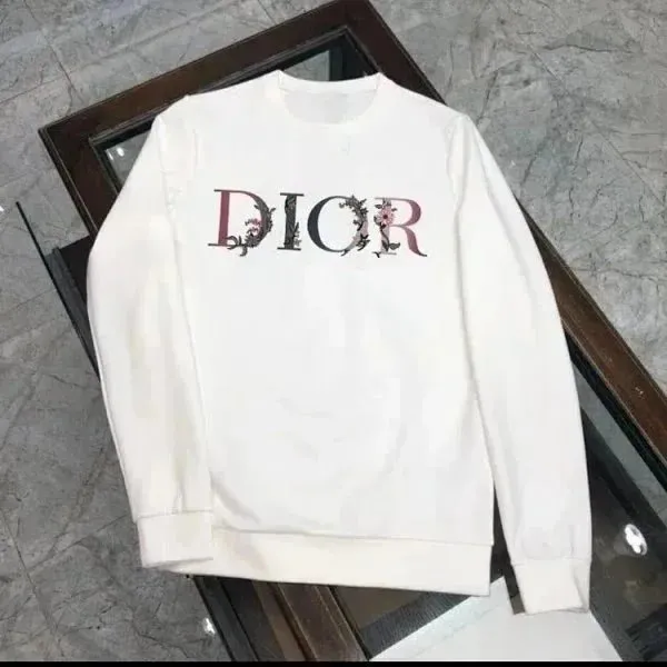Dior Crewneck Sweatshirt Floral Logo