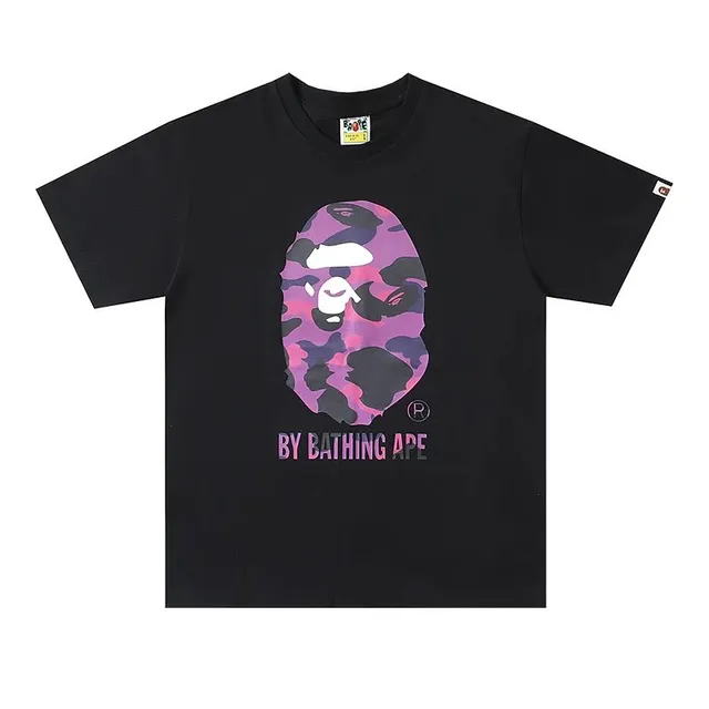 迷彩字母猿人头黑紫