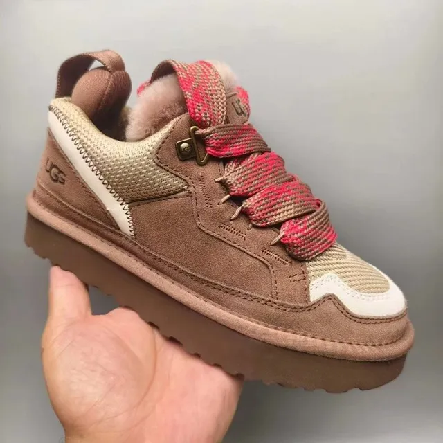 UGG Platform Sneaker Woven Lace