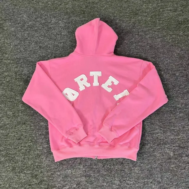 Corteiz Zip-Up Hoodie CRTZ Arch Logo