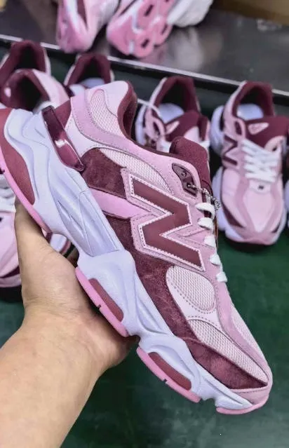 New Balance 9060 Pink Maroon