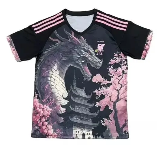 Adidas Japan National Team Jersey Dragon Sakura Print